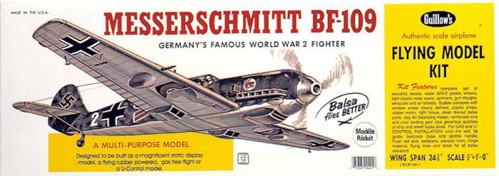 Messerschmitt Bf 109 3/4" scale