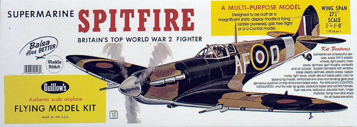 Supermarine Spitfire 3/4" scale
