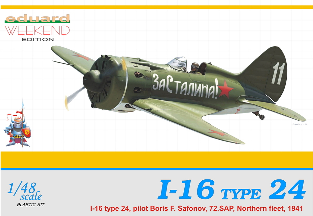 Polikarpov I-16 Type 24 Fighter 72.SAP